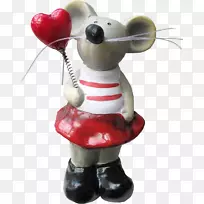 电脑鼠标小猫-可爱的老鼠