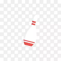 红十针保龄球瓶红白保龄球瓶