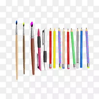铅笔钢笔文具铅笔的颜色种类