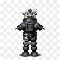 机器人三维计算机图形下载-三维灰色简单机器人