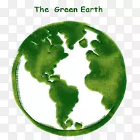 环保自然环境显示分辨率墙纸绿色地球