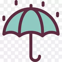 雨伞表情符号-雨伞