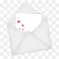 纸三角信封-爱情信封