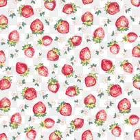 草莓装饰图案材料