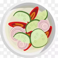 越南菜黄瓜蔬菜夹艺术.油炸黄瓜载体