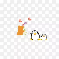 企鹅动画下载剪辑艺术-企鹅装饰品