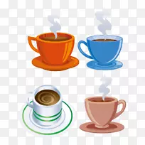 咖啡杯浓咖啡杯茶杯-咖啡杯，咖啡杯