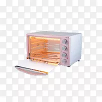 烤鸡炉电炉粉红色大容量烤箱