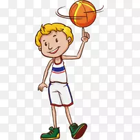 篮球保留费-免费剪贴画-体育篮球
