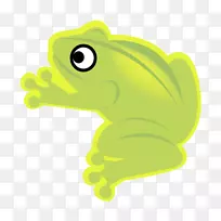 树蛙土坯插图-青蛙动物艾氏