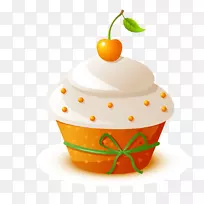 生日蛋糕樱桃蛋糕馅饼水果蛋糕-樱桃蛋糕载体