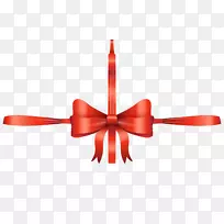 礼品红丝带设计师盒-红色蝴蝶结礼品包装
