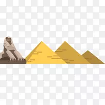 古埃及金字塔的大狮身人面像-埃及狮身人面像金字塔载体材料