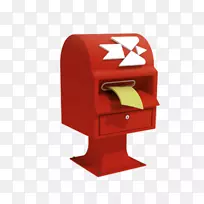 红色邮箱信箱-红色邮箱