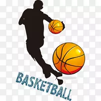 篮球琐事卡通篮球运动-投影，体育，运动，篮球