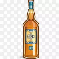 威士忌啤酒田纳西威士忌利口酒装饰瓶