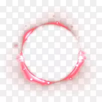 浅粉色欧式发光效能-粉红光效应