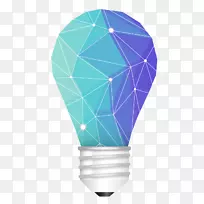 创意企业图标-创意灯泡