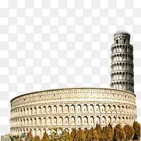 古罗马建筑-城堡装饰