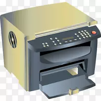 打印机复印机办公用品.打印机PNG元件