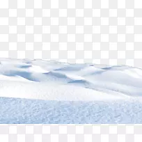 北极天空雪型-雪