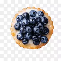 摄影凯撒沙拉食品蓝莓饼干