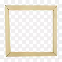 方形面积画框图案.木框架