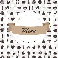 欧洲料理牛排餐厅菜单菜单