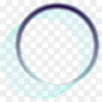 圆形紫色图案手绘圆形光环