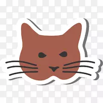猫猫科剪贴画-可爱小猫