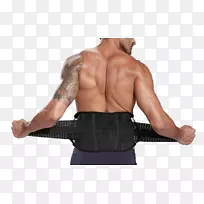 肩肌颈健康-健康男性背部肌肉