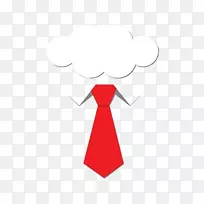 领带下载剪辑艺术-商务领带男式领带