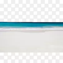 海天绿松石-蓝色海滩