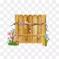 栅栏木花园-篱笆
