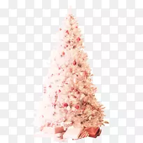 圣诞树圣诞装饰品创意-粉色创意圣诞树