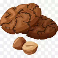 巧克力片饼干热巧克力夹艺术卡通精美饼干小吃甜点