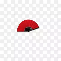 纸扇水墨画笔刷-扇子
