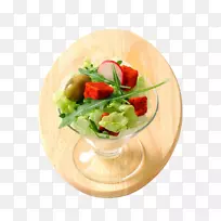 素食菜水果沙拉蔬菜沙拉
