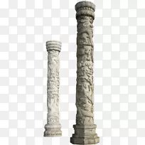 石柱葡萄园-酒庄柱-坛柱雕刻