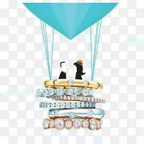蒂芙尼公司广告活动情人节珠宝戒指