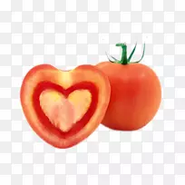 樱桃番茄心菜水果食品印刷材料爱番茄