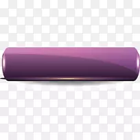 紫色长方形-复古紫色按钮创意
