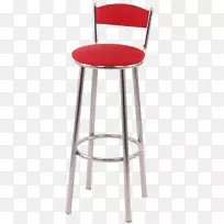 餐桌吧凳子椅子厨房座椅-红色椅子