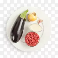 素食、自助餐、早餐、蔬菜-盘子里的茄子