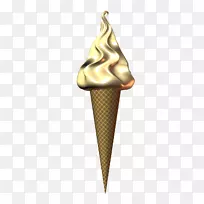 冰淇淋筒冰淇淋甜菊糖甜点-冰淇淋