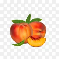油桃不含水果剪贴画-桃子
