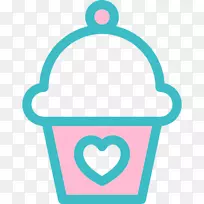 心蛋糕图标-冰淇淋