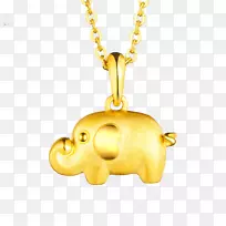 金项链首饰u9996u98fe-大象吊坠