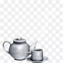 茶壶咖啡杯茶碟夹艺术茶杯