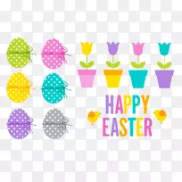 复活节兔子复活节彩蛋-创造复活节
